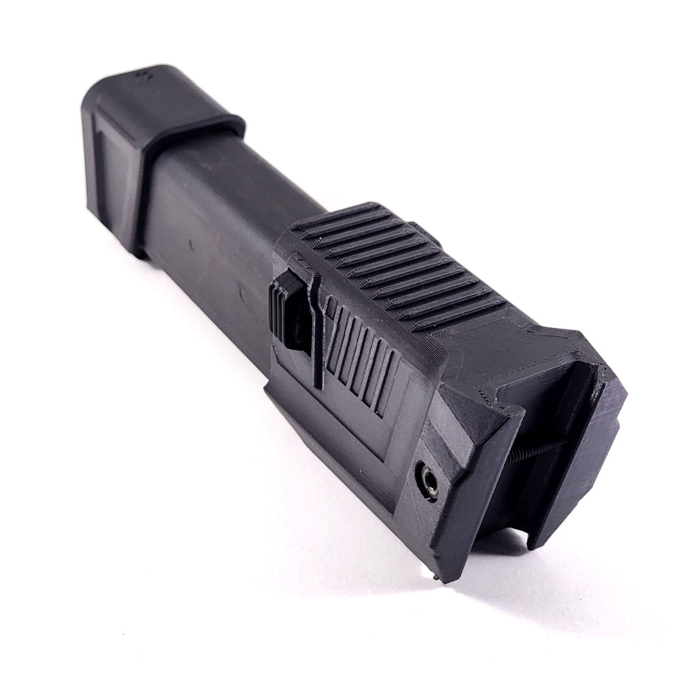 Angled Magazine Pouch for Glock Double-Stack Mags – Picatinny 1913 Rail Mount