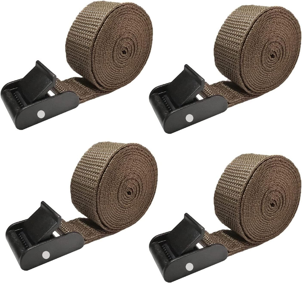 4 Pack Trail & Game Camera Mount Tree Straps with Snap, 185Cm/6Ft Foldable Nylon