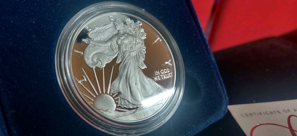 2018-W US Mint Silver Eagle PROOF Coin in OGP
