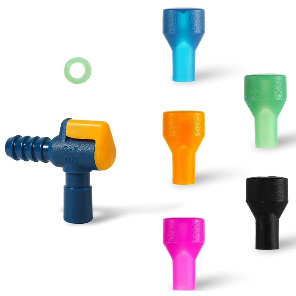 5pcs Bite Valve Replacement for Camelbak, Hydration Pack Mouthpiece with 1 Angle