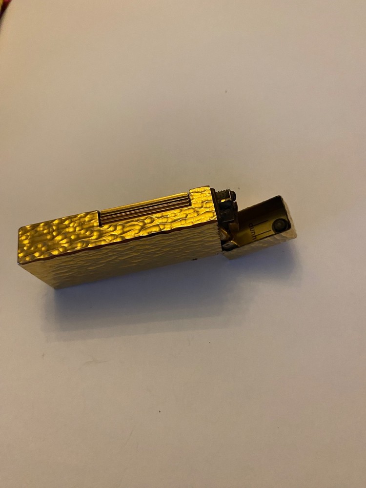 Dunhill golf plated lighter vintage