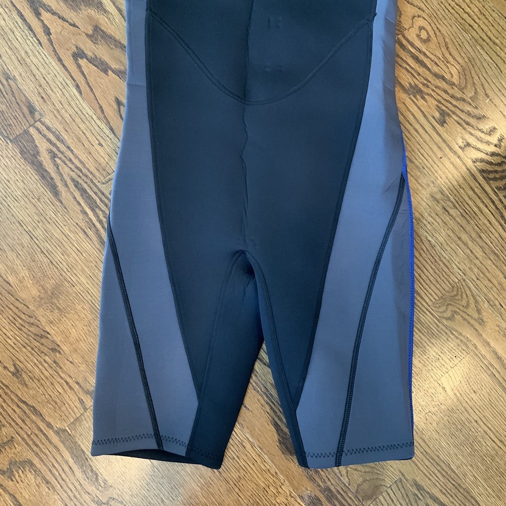 EVO 3mm Shorty Wetsuit Mens Small Black Back Closure EUC