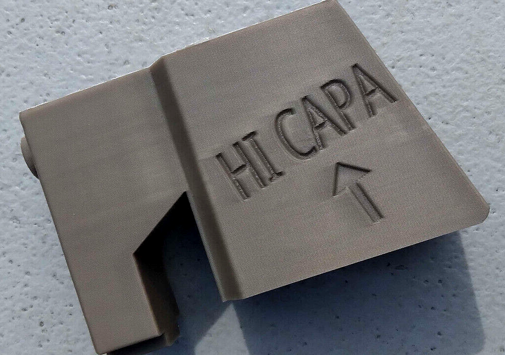 Airsoft Hi Capa Pistol GBB Odin Speedloader Adapter (Tan)