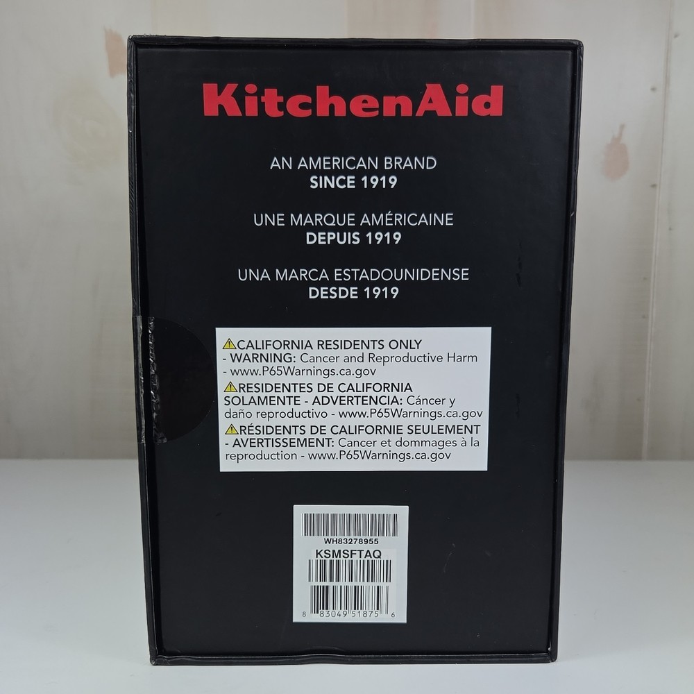 KitchenAid KSMSFTA Stand Mixer Attachment Sifter + Digital Scale White