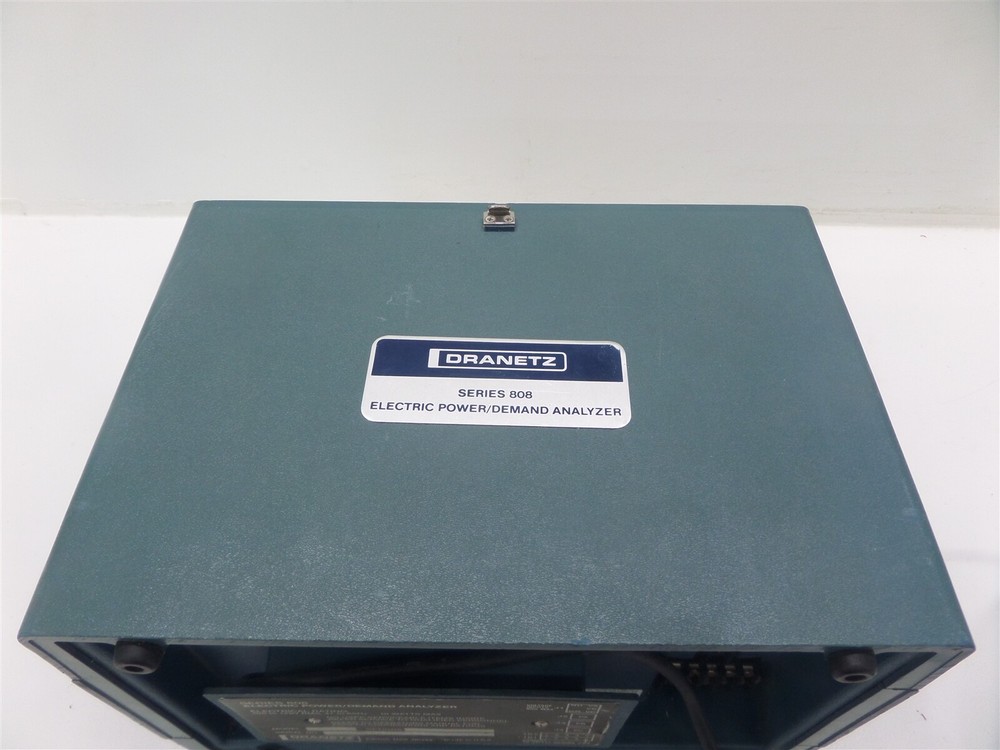 Dranetz Series 808 Electric Power/Demand Analyzer