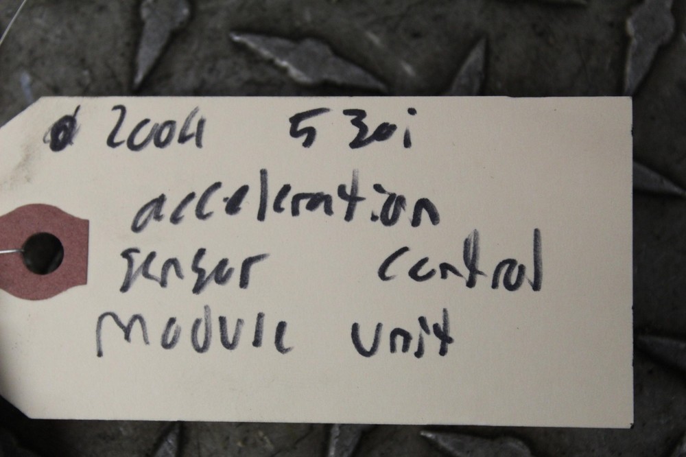 2004 BMW 530i ACCELERATION SENSOR CONTROL MODULE UNIT OEM 04