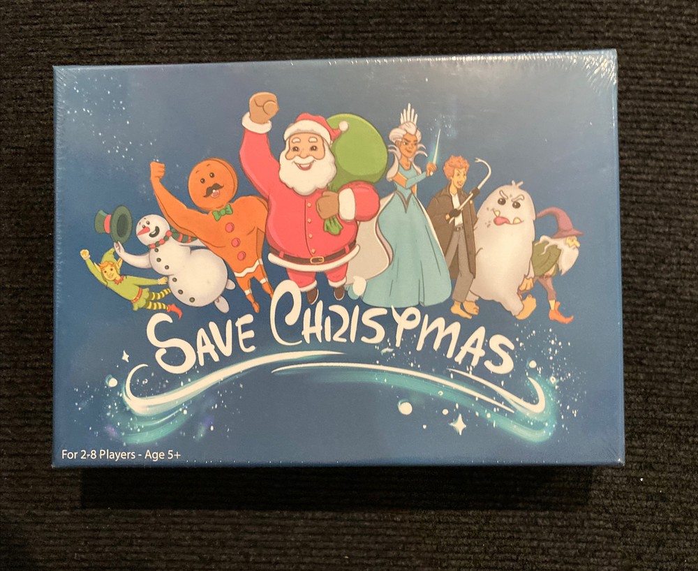 Save Christmas Card Game 2021 ~ NEW
