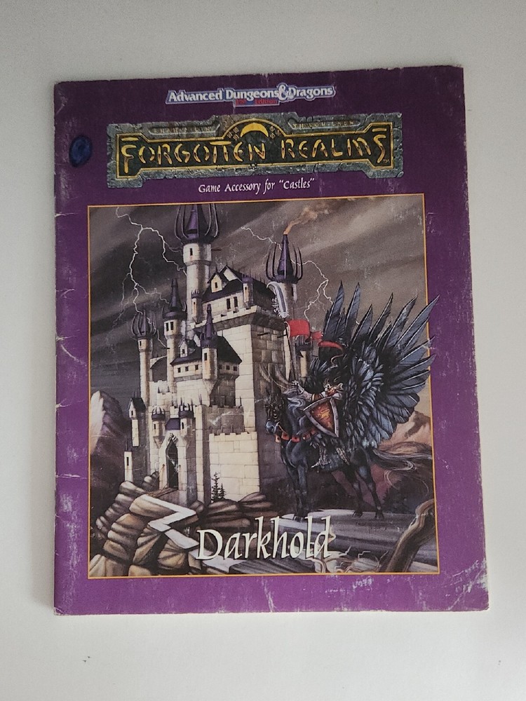 Advanced Dungeons & Dragons Forgotten Realms Darkhold for "Castles"