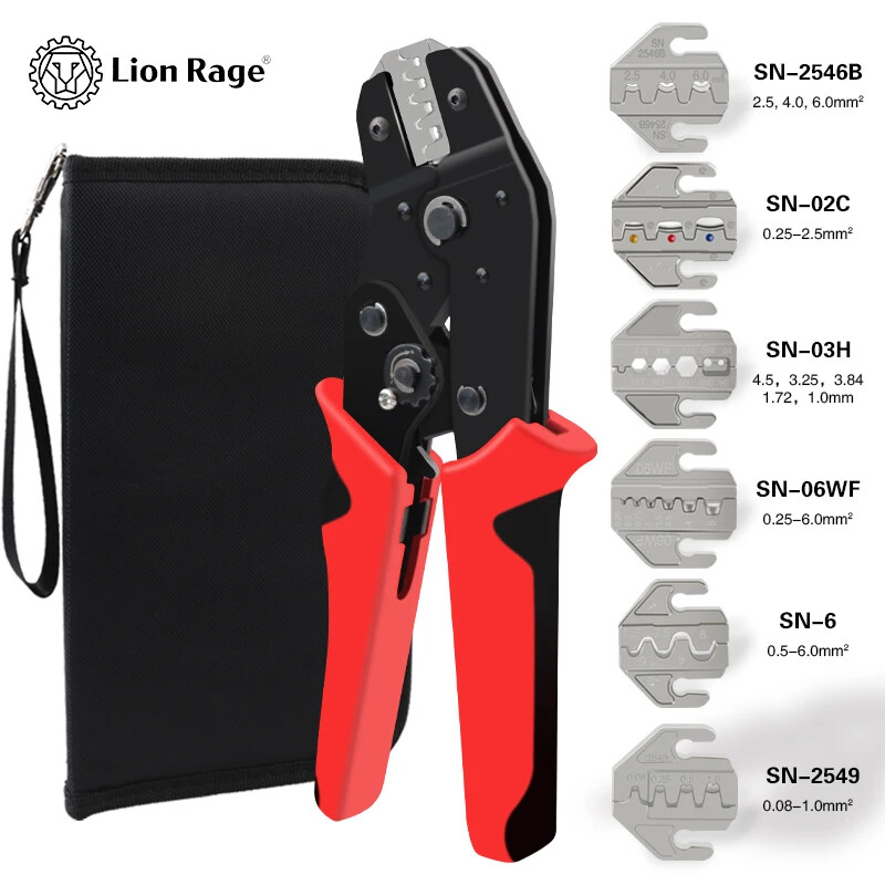 Pressed Pliers Electrician Tools Crimping Tool Electrical Terminals Clamp new
