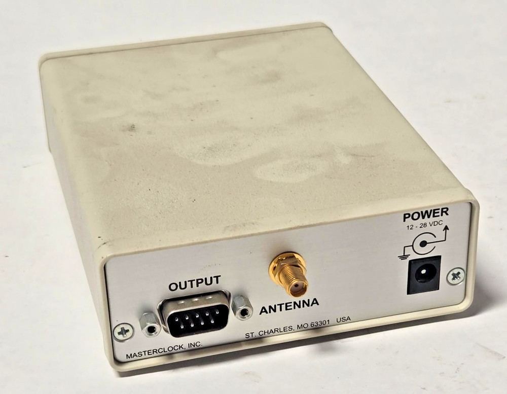 Masterclock GPS-200A GPS receiver time code generator