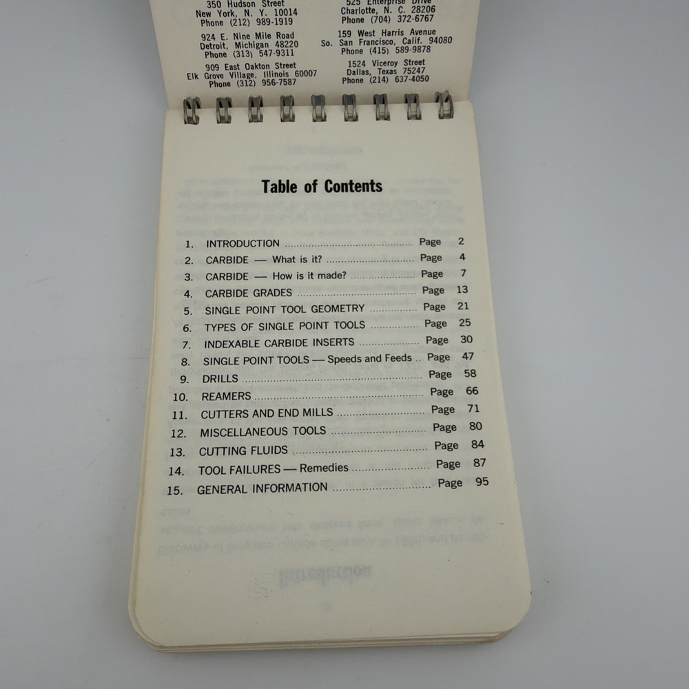 x3 Morse Machinists Practical Guides Taps Cutting Tools Carbide Tooling 1970s