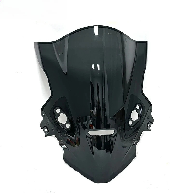 For CFMOTO 675SR Motorcycle Front Windshield Smoke Grey Competitive Windshield
