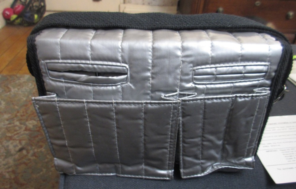 Vintage STERLING Amplified Speaker System with Carrying Case & Instructions