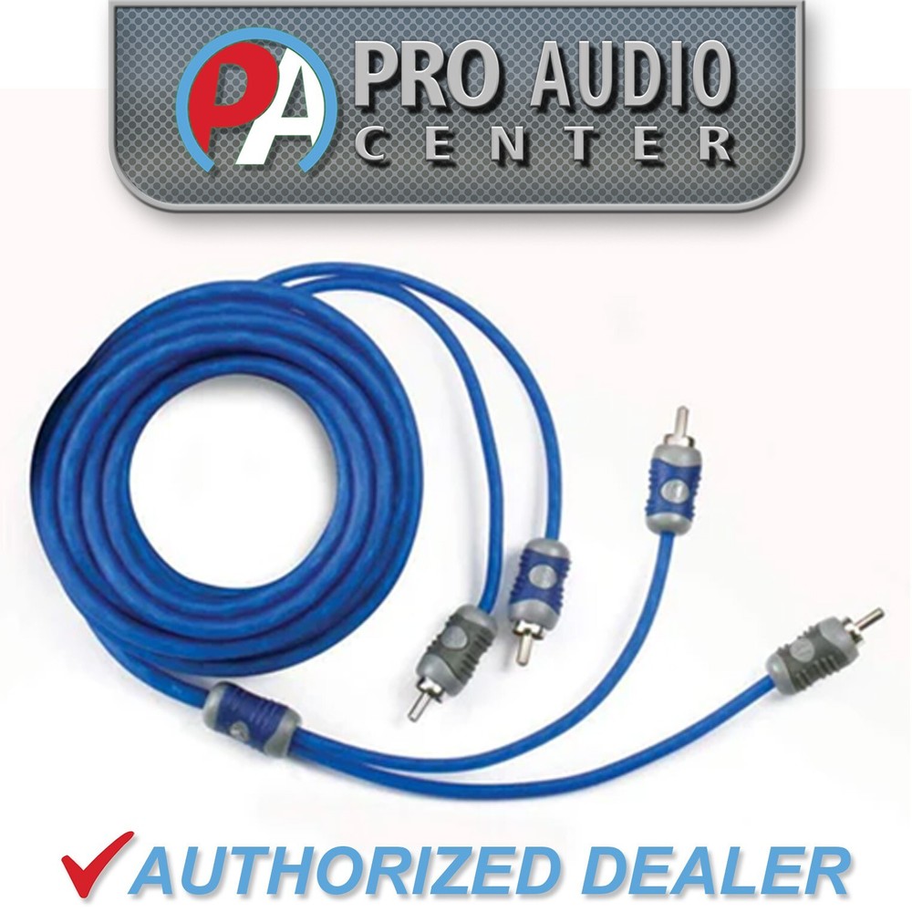 46KI24 KICKER K-Series 2-Channel RCA Interconnects, 4.0 Meter