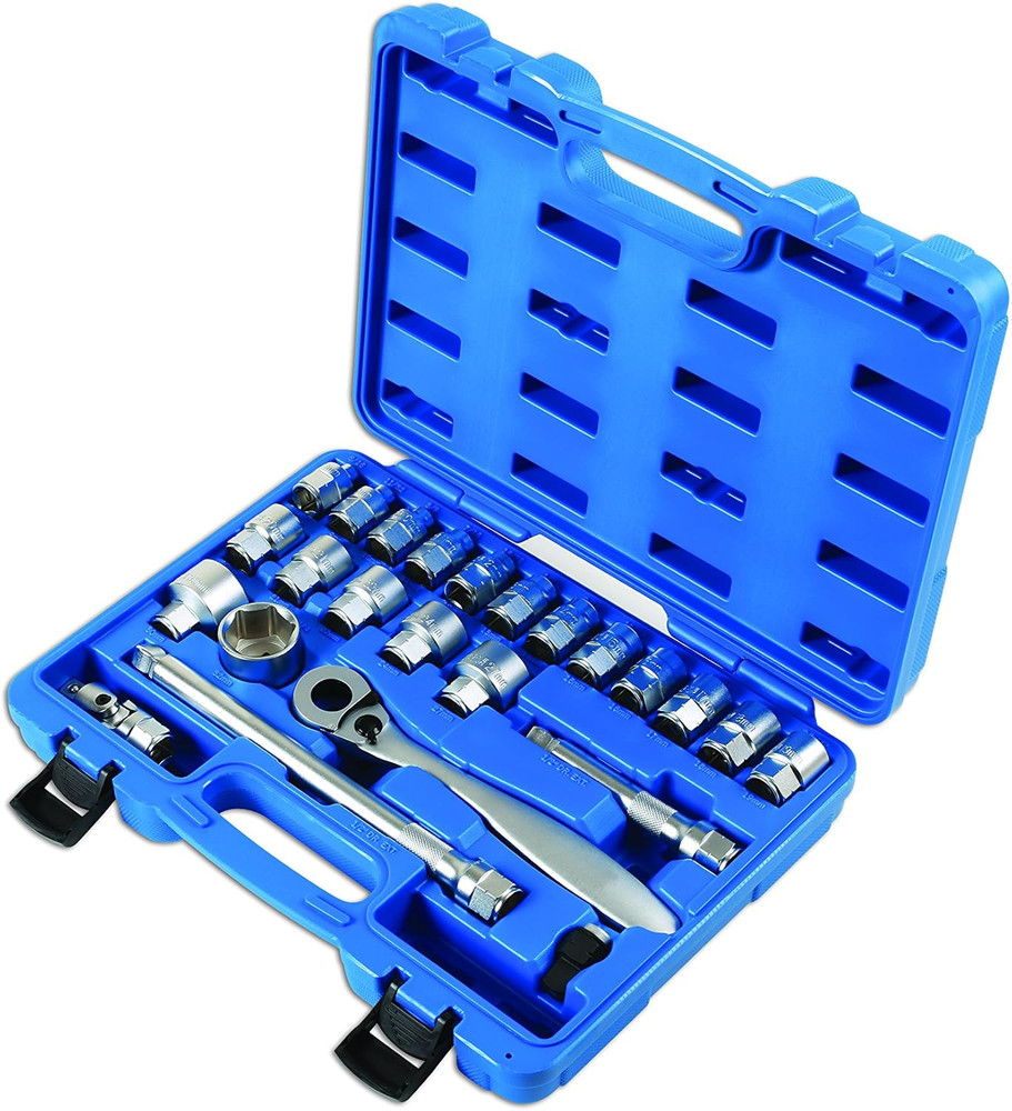Low Profile 24Pc Dual Drive 1/2" Socket Set - Model 7103