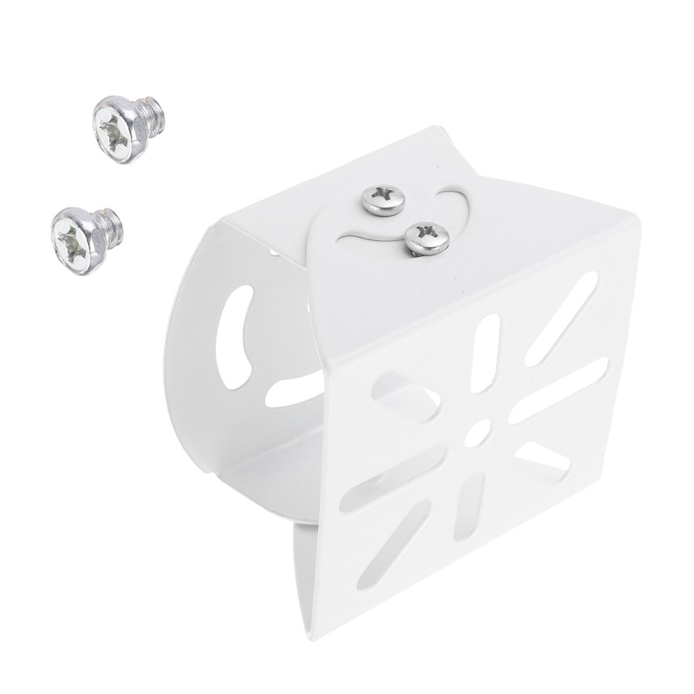 1PACK 2" Security Camera Joint Mounting CCTV IP Camera Installation White