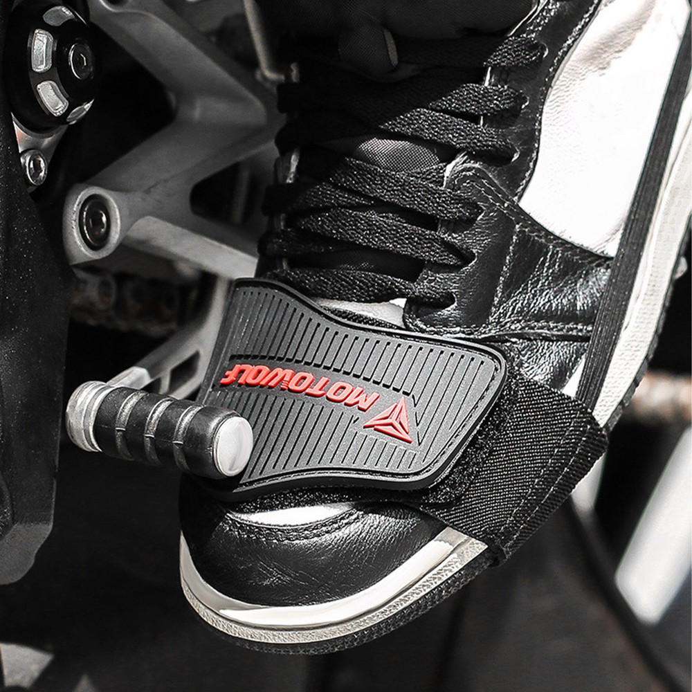 Motorcycle Shoe Boot Protector Shift Guard Cover Protective ,Gear Shifter Pad