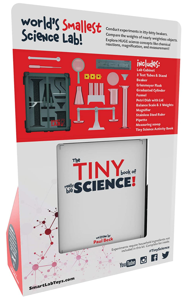 SmartLab Toys Tiny Science - 20 Enormously Fun Experiments. Big Science.