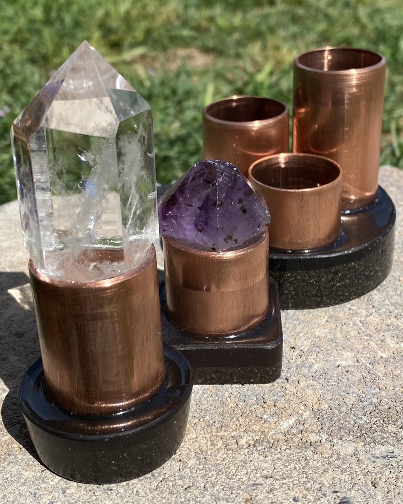 Orgone Cloudbuster Set - Quartz Crystal - EMF Protection