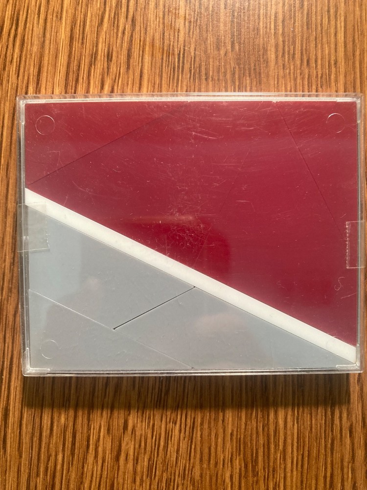Six Plastic Tangrams