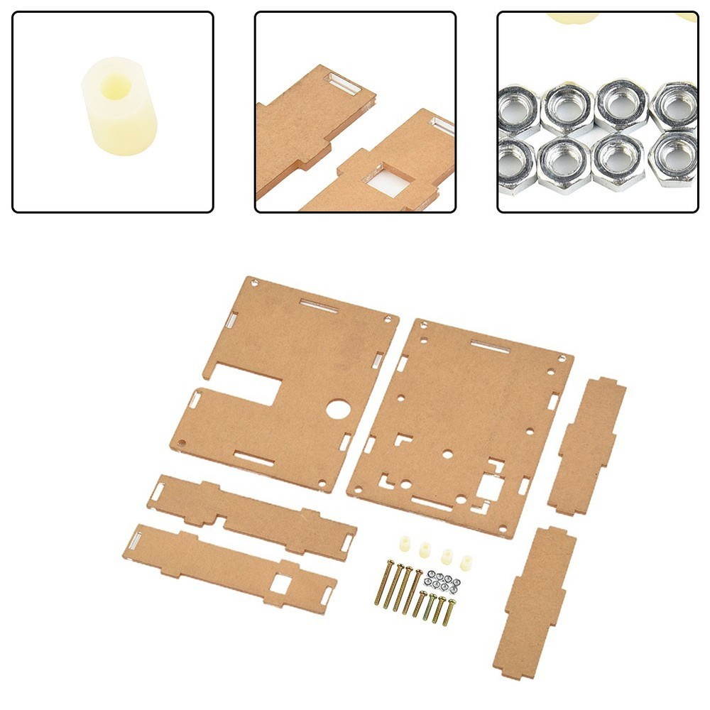 Acrylic Transistor Tester Case Shell Diode Triode Capacity For LCR-T4
