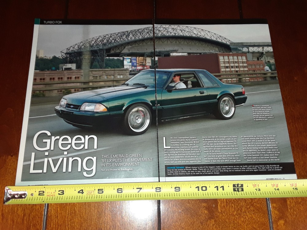 1991 MUSTANG LX 5.0 ORIGINAL 2012 ARTICLE