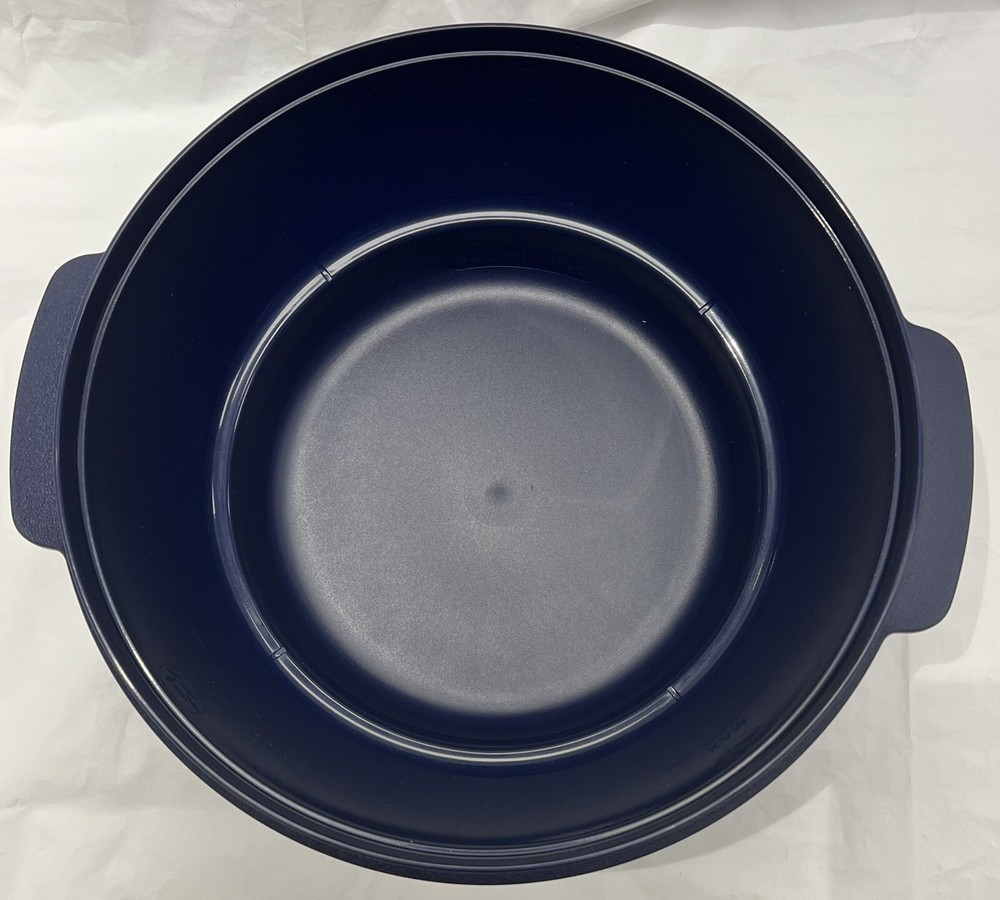 *Tupperware Smart Multi-Cooker Blue Large for Microwave OPEN BOX