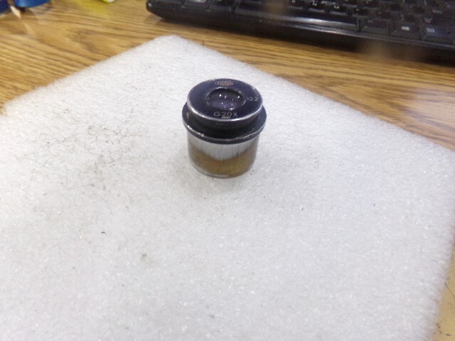 Olympus Model:  G20x Eye Piece. 12.2