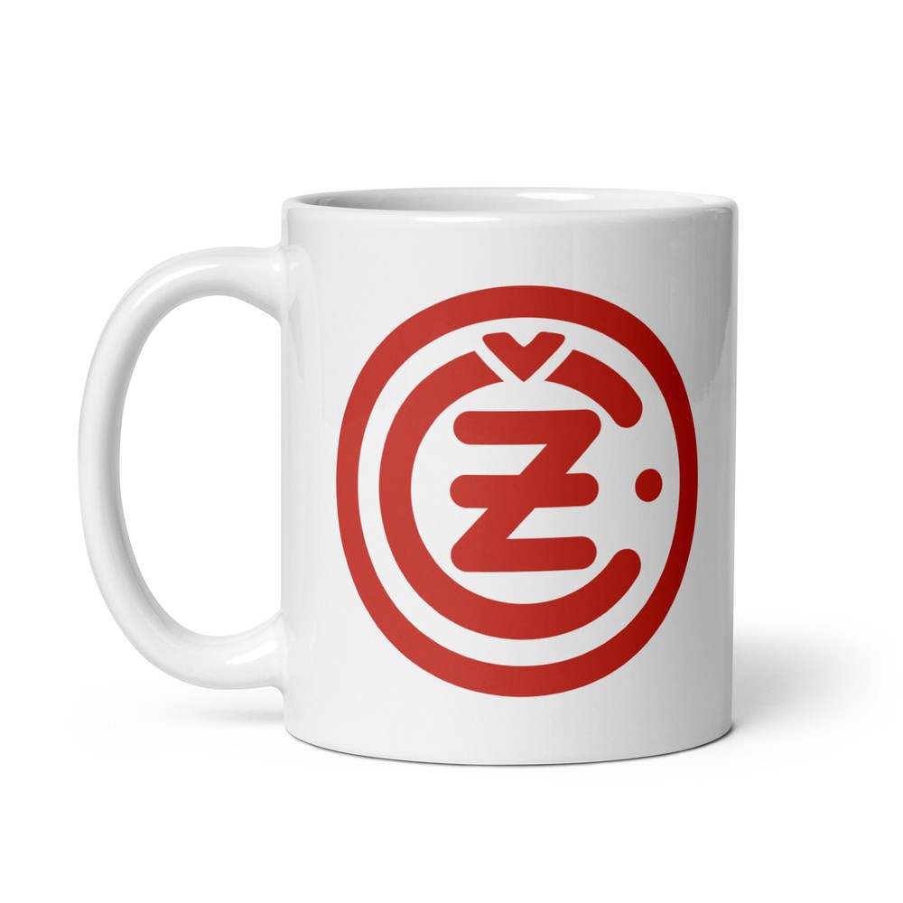 CZ Red Logo - White Moto Mug (CZ010)