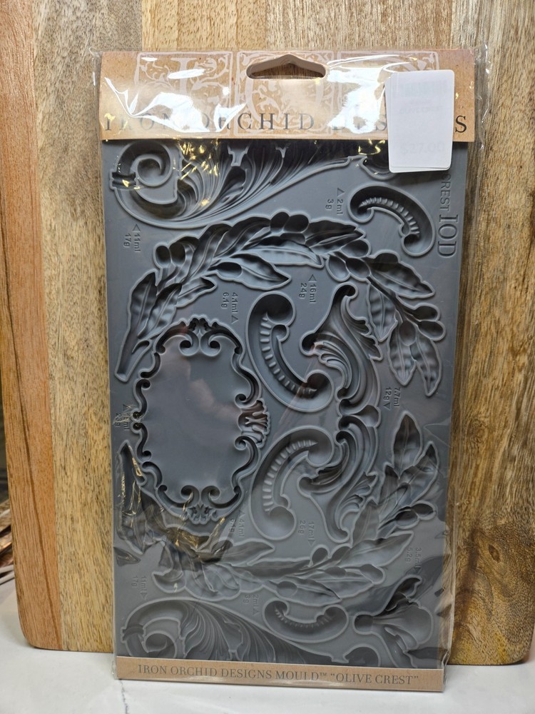 Olive Crest, Iron Orchid Design Mould