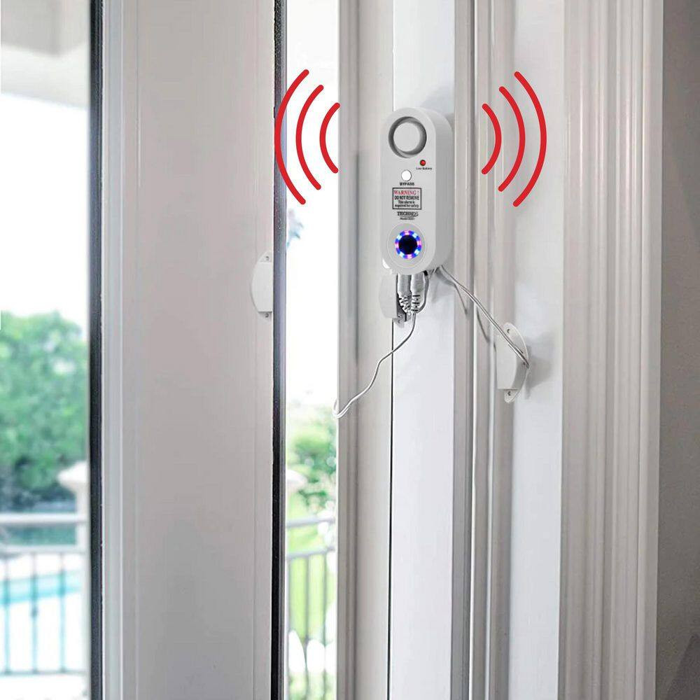 Safe Pool Alarm with High-Visibility Strobe Light