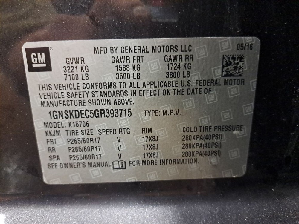 2016 Tahoe Jack Sku#4361428