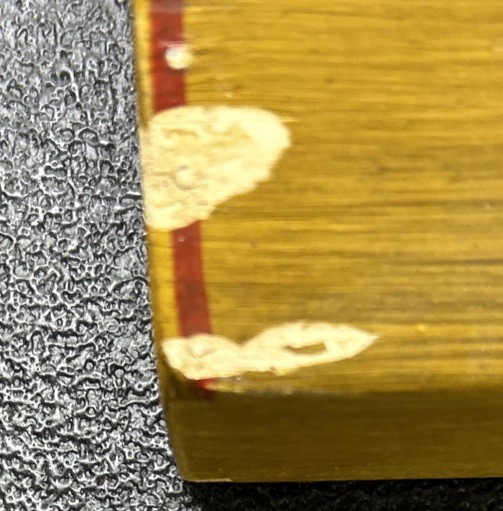 Vintage Trunk Eagle And Shield Design Disconnected Latches