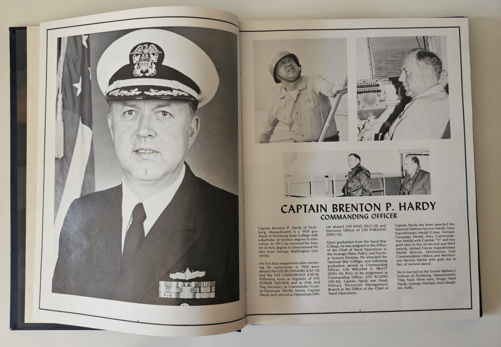 USS Acadia (AD-42) Westpac 1983 Deployment Cruise Book