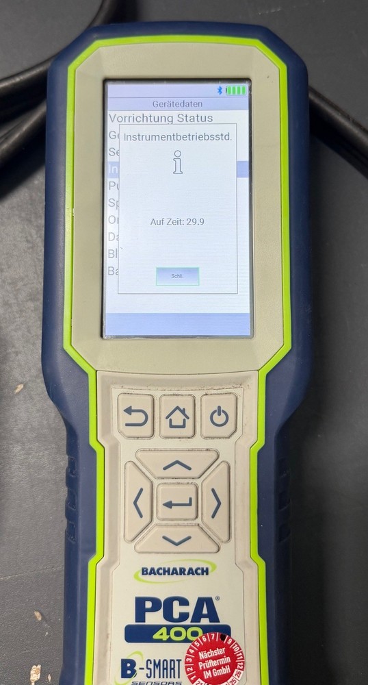 Bacharach PCA 400 - Emission & Exhaust Gas Analyzer