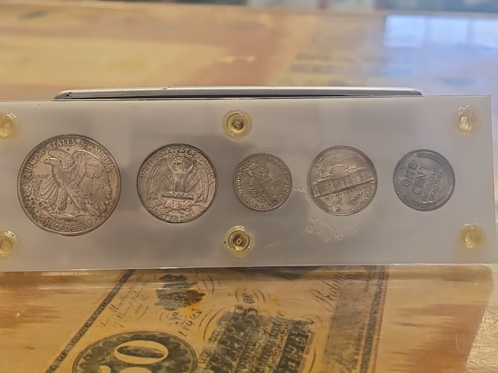 1943 P SILVER MINT SET- CHOICE UNCIRCULATED- FSB -READ