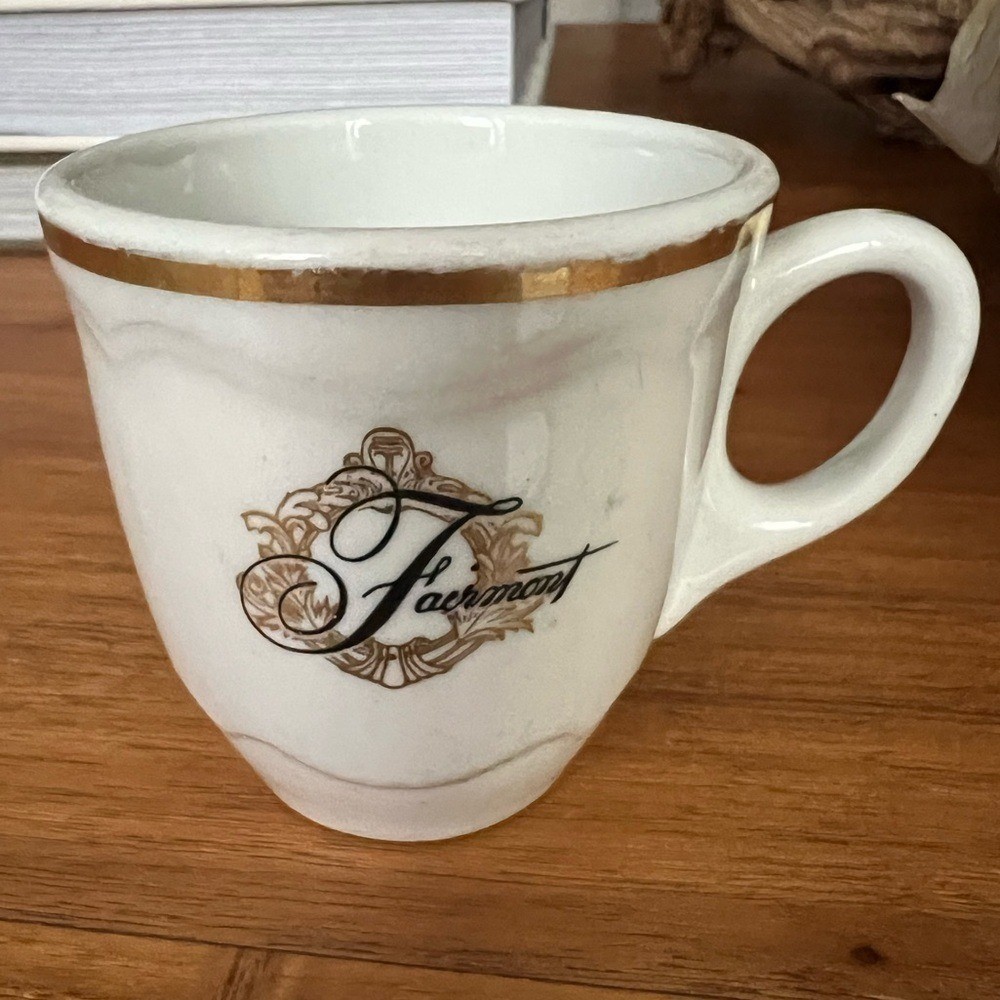 Fairmont Hotels Espresso Ceramic Cup