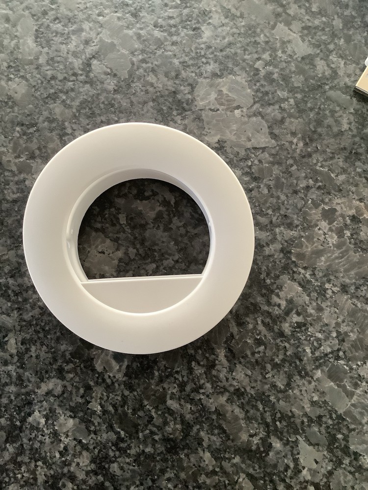 Phone Selfie Ring Light USB Rechargeable LED With 3 Brightness Modes & USB Cable