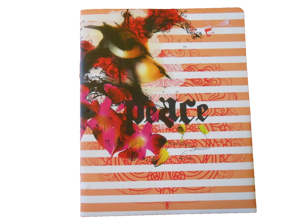 Top Flight PEACE Pocket Folder NEW