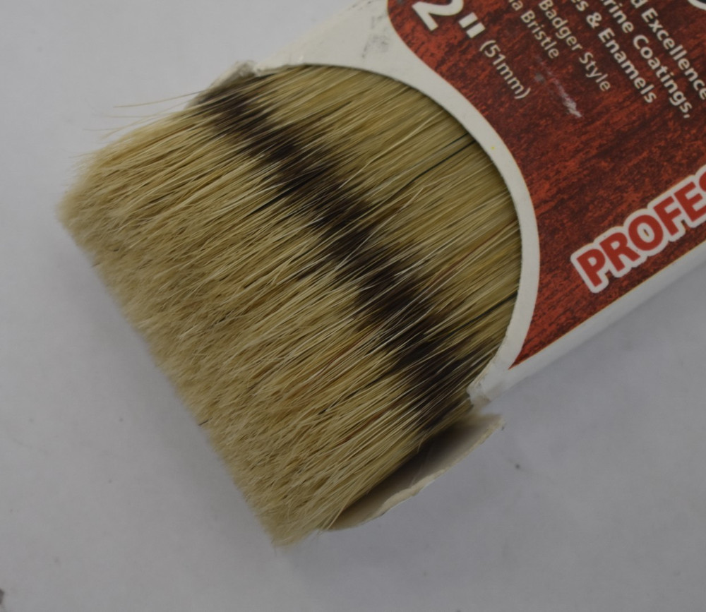 Redtree Professional Handcrafted 2" Paint Brush Single Edge 9/16" Thick