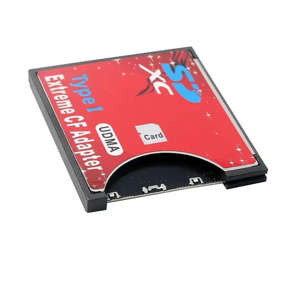 SD SDHC SDXC to CF Type I Compact Flash Memory Card Extreme Adapter Reader