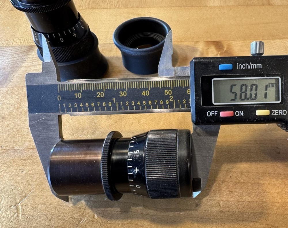 Surgical Microscope Eyepieces - 12.5X - 25mm Barrel