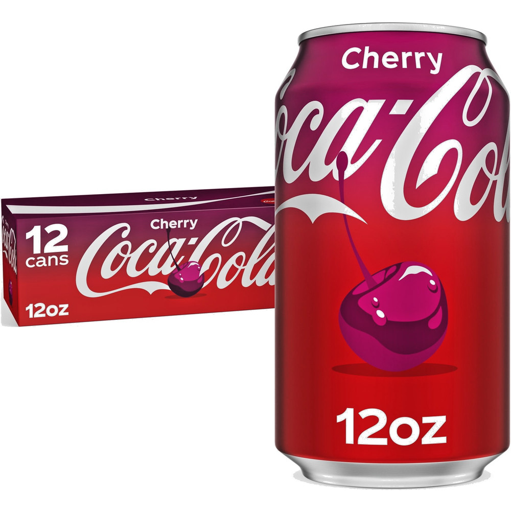 Coca-Cola Soda Pop Cans 12 oz 12
