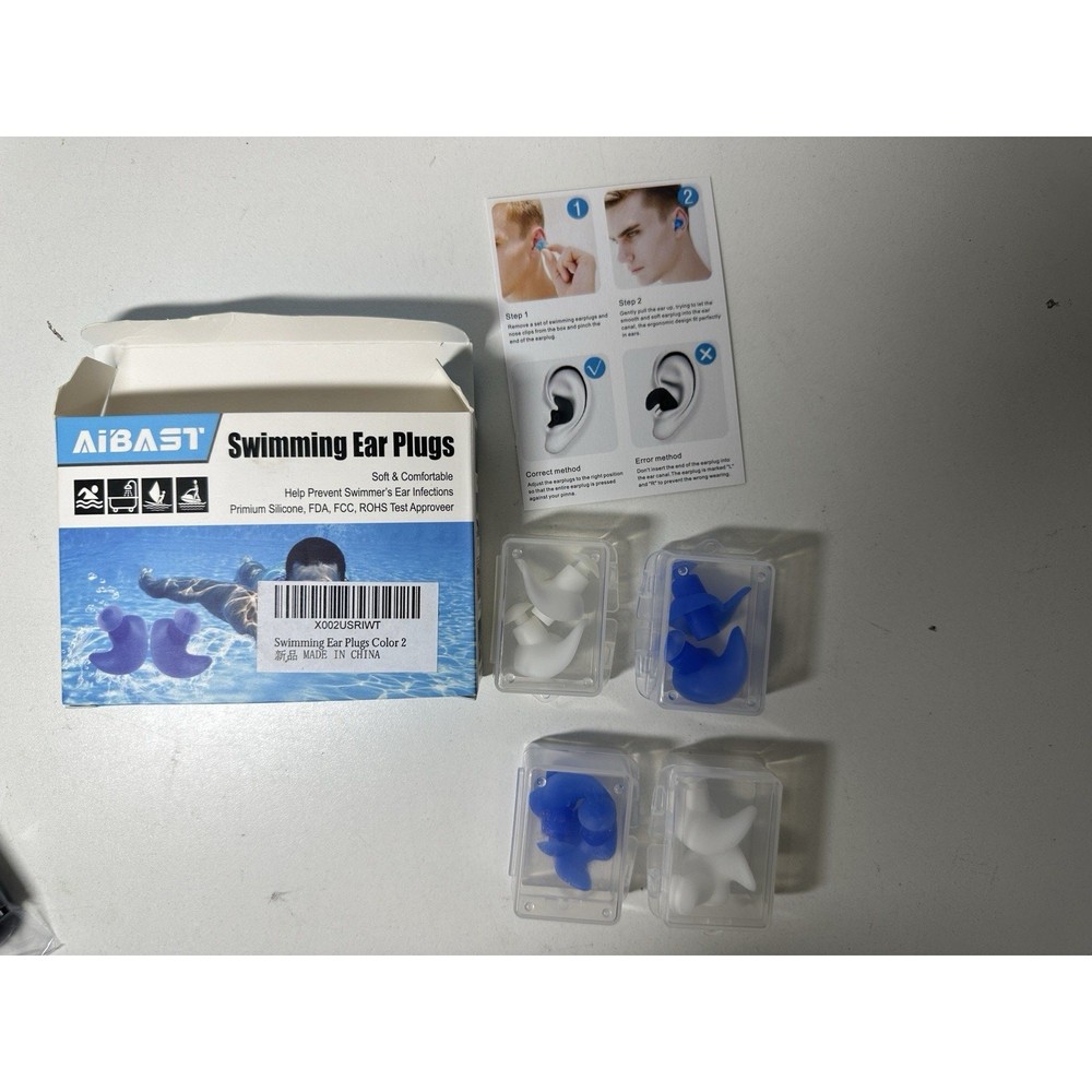 Aibast Ear Plugs for Swimming