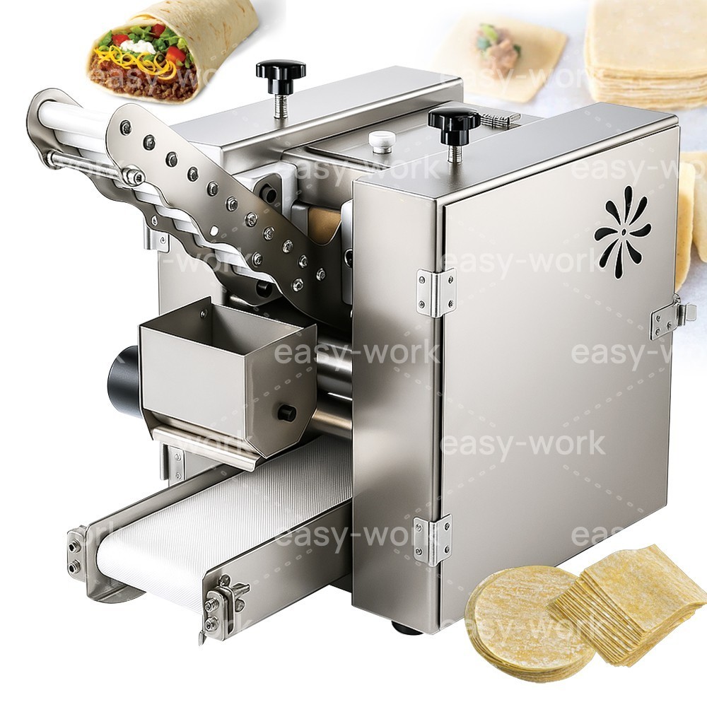 Automatic Tortilla Dough Samosa Dumpling Wrapper Making Wonton Dumpling Wrapper
