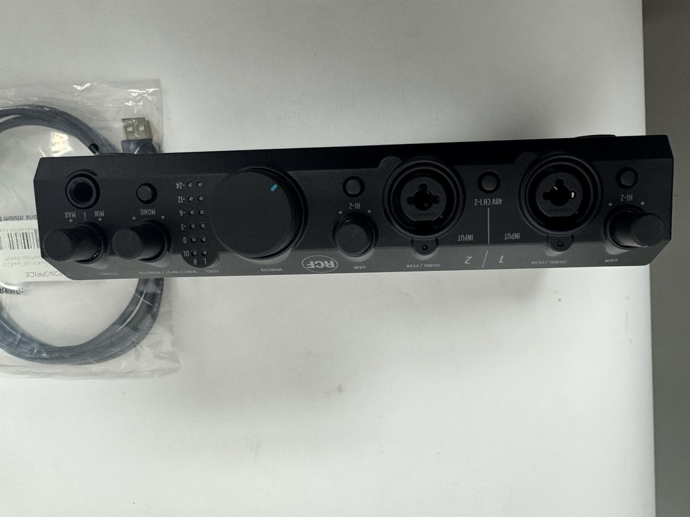 RCF TRK PRO2 24-BIT 192kHz Professional USB Audio Interface