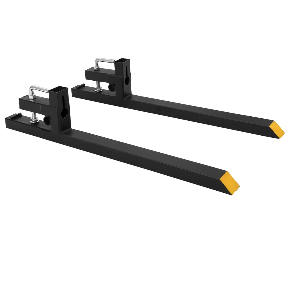 60"Skid Steer Pallet Heavy Duty Tractor Fork Attachment,4000LBS,Tractor Loader