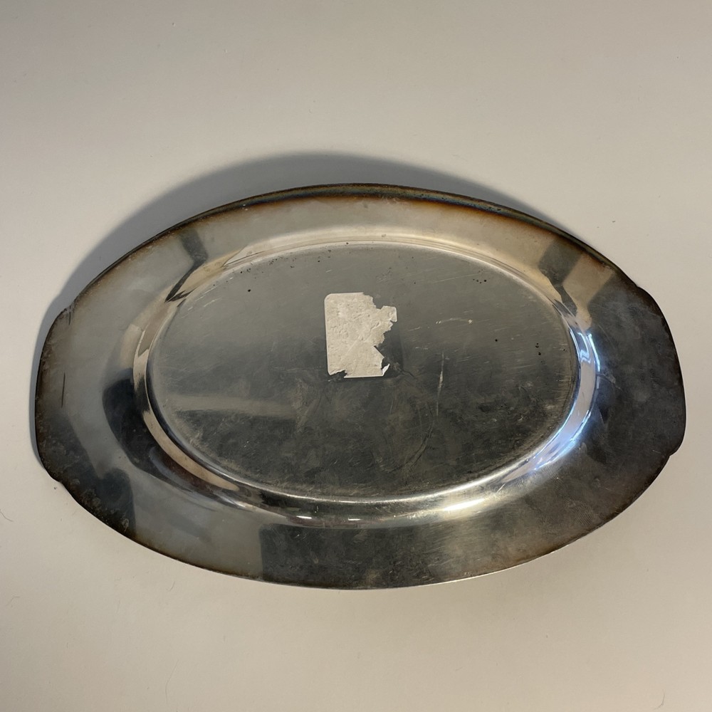 Crescent Silverware Manufacturing Co. Vintage Silver Serving Dish 7158