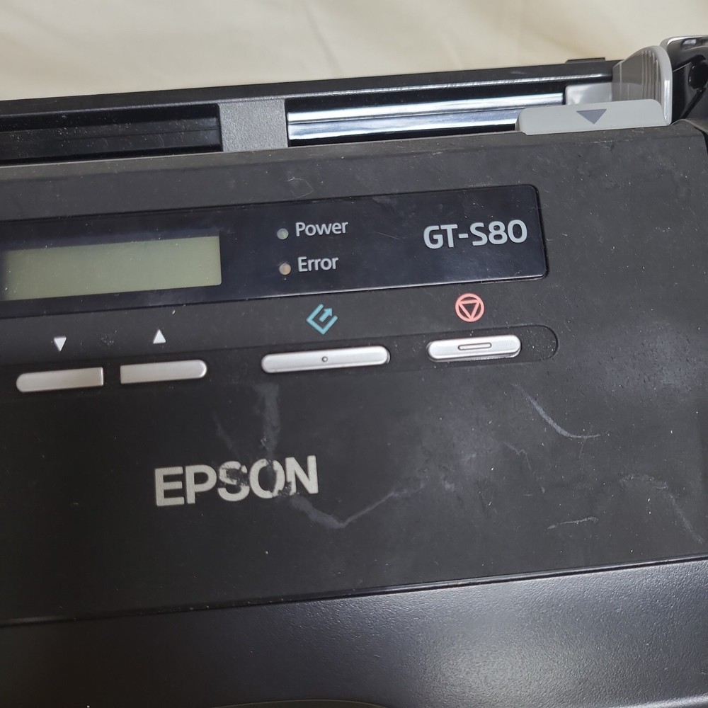 Epson GT-S80 Document Scanner **FATAL ERROR** AS IS NOT WORKING