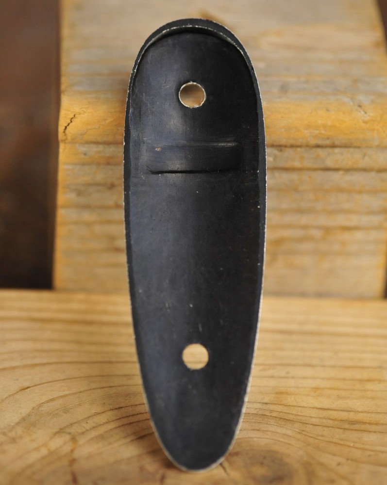 Remington Checkered Aluminum Buttplate